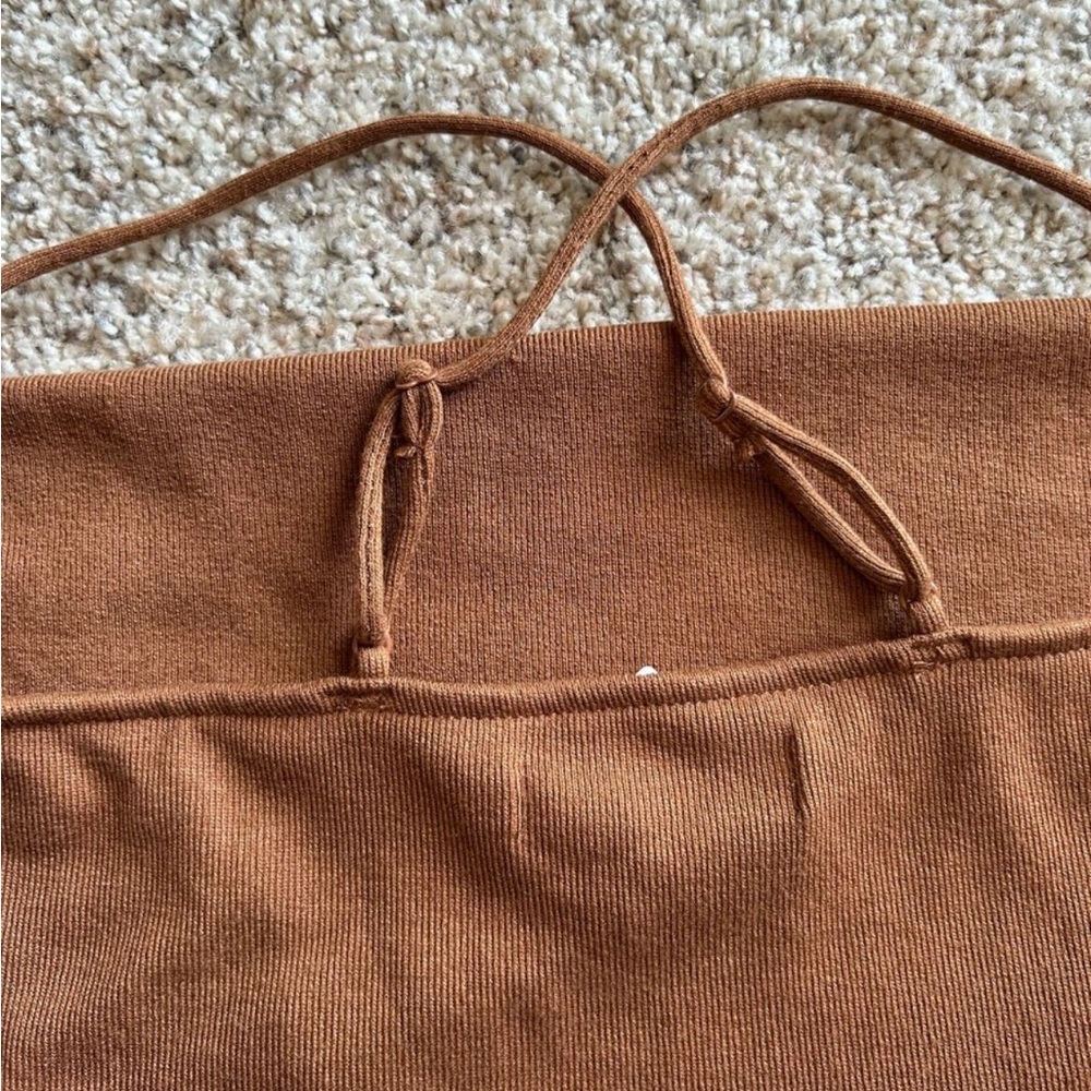 Urban Outfitters Brown Cami Crop Top - Picture 4 of 4